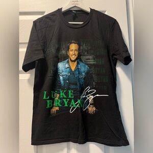 LUKE BRYAN Black Graphic Concert T-Shirt